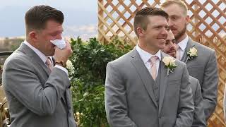 Groom Reaction Seeing Bride