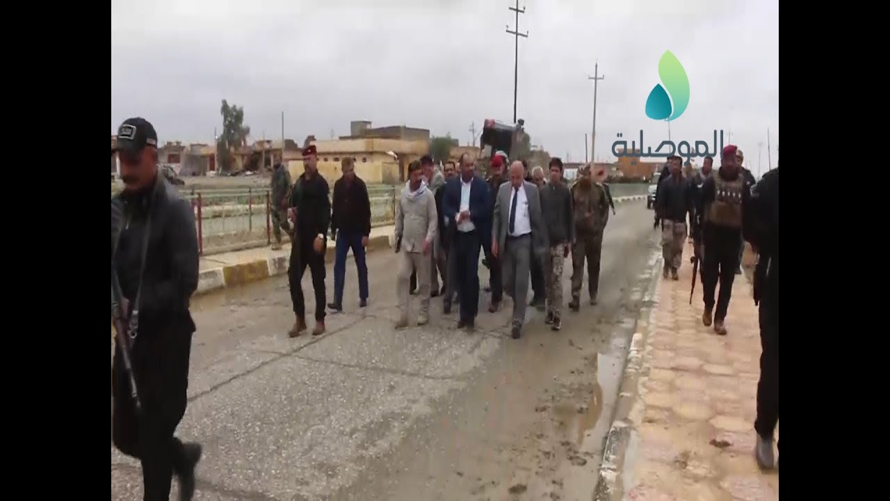 محافظ نينوى يزور قضاء الحضر برفقة مدراء الدوائر الخدمية لتهيئة اجواء الاستقرار للبدء باعادة النازحين