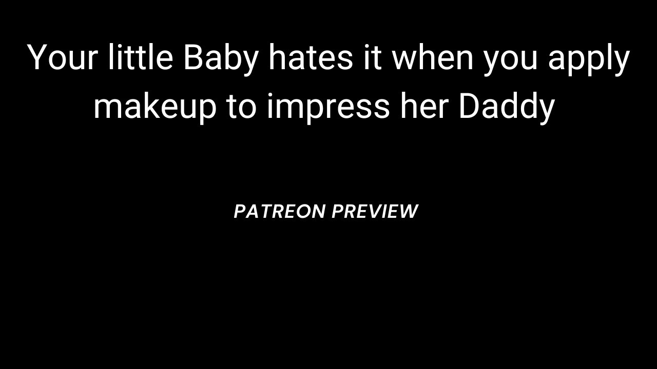 [ASMR][Patreon preview] M4F Your little baby hates it when you apply ...