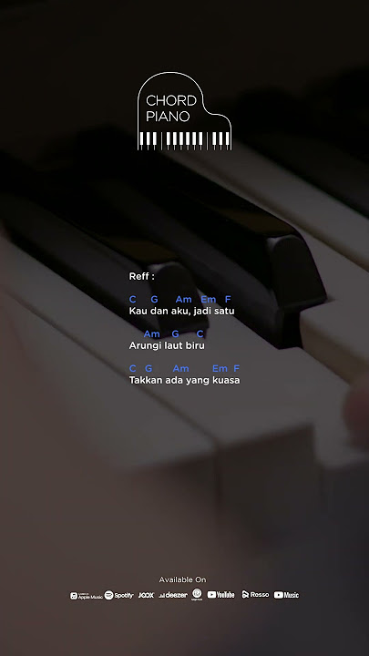 Chord Piano Kla Project - Menjemput Impian #shorts