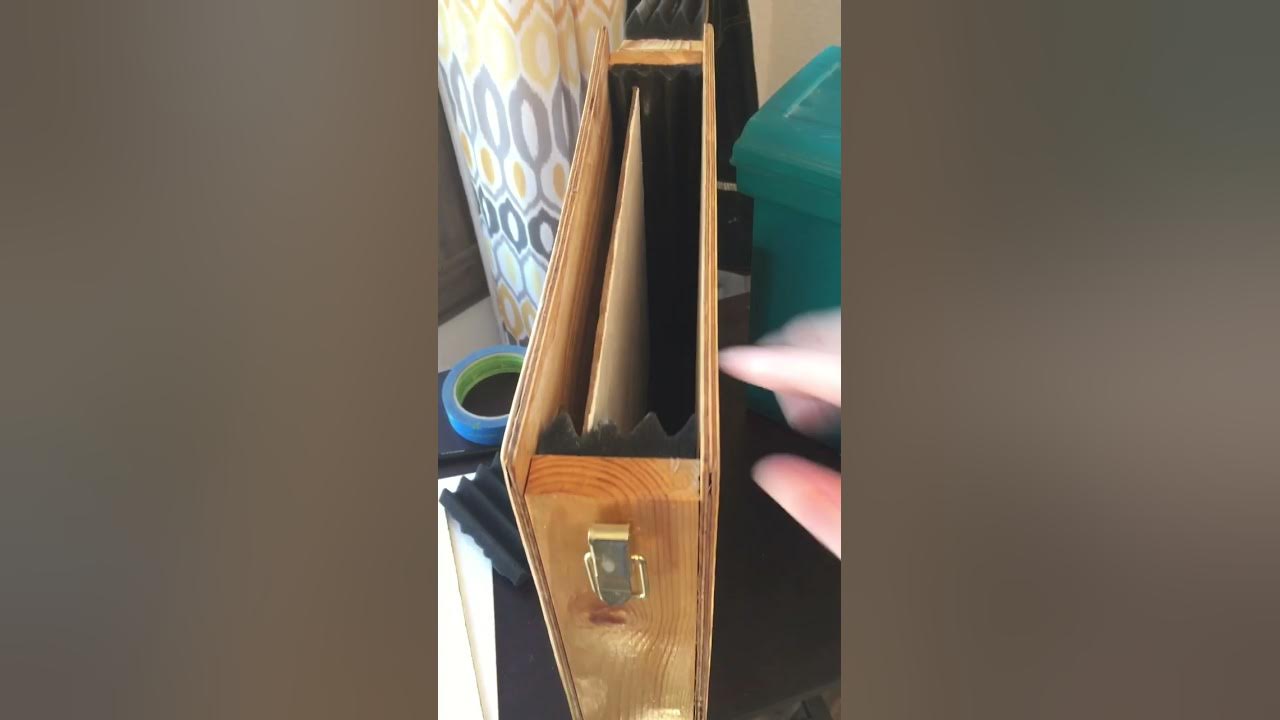 Homemade wet panel carrier for oil painting YouTube