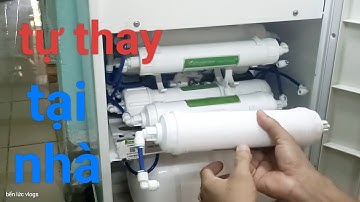 hướng dẫn cách thay lõi đúc máy lọc nước RO tại nhà
