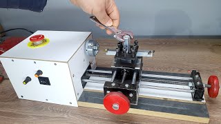 Homemade Lathe - Ev Yapımı Mini Torna Makinesi