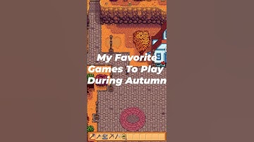 My Favorite Games To Play During Autumn #cozygames #shorts