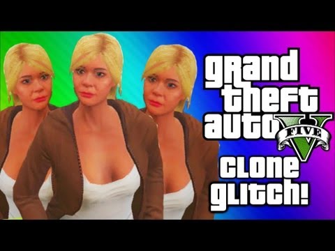 GTA 5 Clone Glitch - Get Out of My House! (GTA 5 Funny Moments, Glitches, Game Fail, Gameplay)