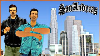 GTA San Andreas Loquendo - Tommy vercetti y Claude Speed se mudan a San Andreas. Resimi