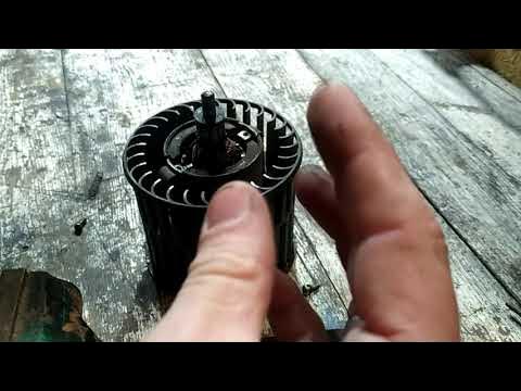 Как снять мотор печки 2109