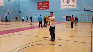 Jump pass handball