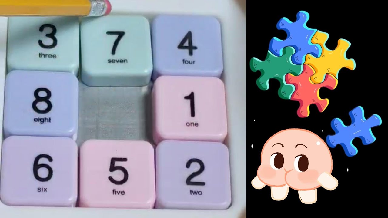 NUMBER BLOCK PUZZLE GAMES #070 ( 3X3 ) #trending #satisfying #puzzle # ...
