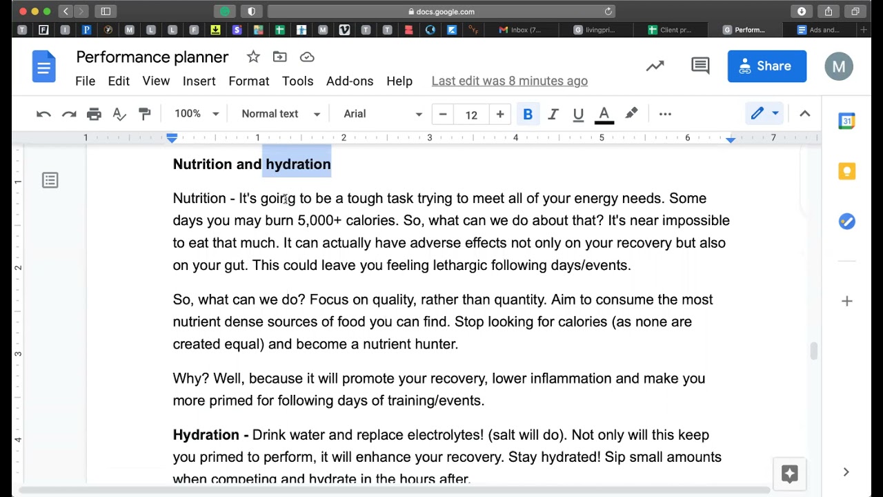 Become the King of recovery - Train smart, Train hard, Recover harder!