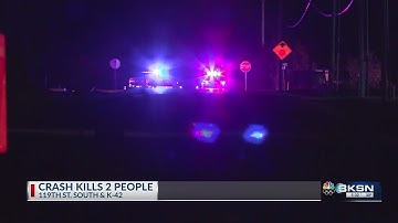 Two dead after early morning car crash southwest of Wichita