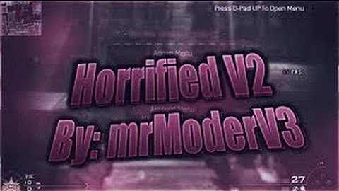 [MW2/1.14] Horrified V2 [BETA] [Insane Mod Menu]