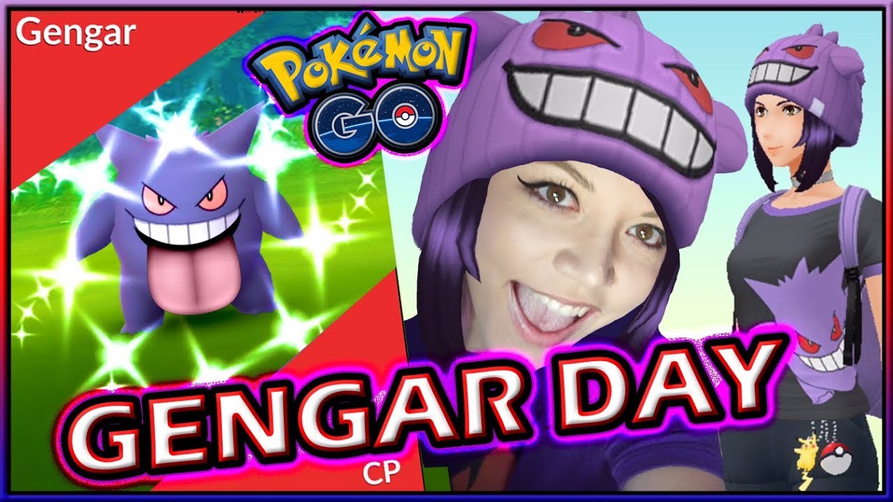 Shiny Gengar with LICK (REGISTERED ONLY) (FROM NYC, USA) - POKEMON GO