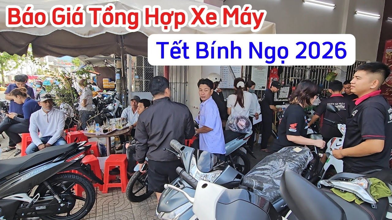 Báo Giá Tổng Hợp Xe Máy Tết 2026 tại CH Mai Duyên. Khải Phạm #2026 #xe #ship #sh #alpha #50cc #dream
