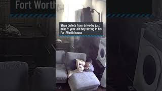 Dramatic video shows bullets barely missing child in Fort Worth drive-by shooting | NBC4 Washington