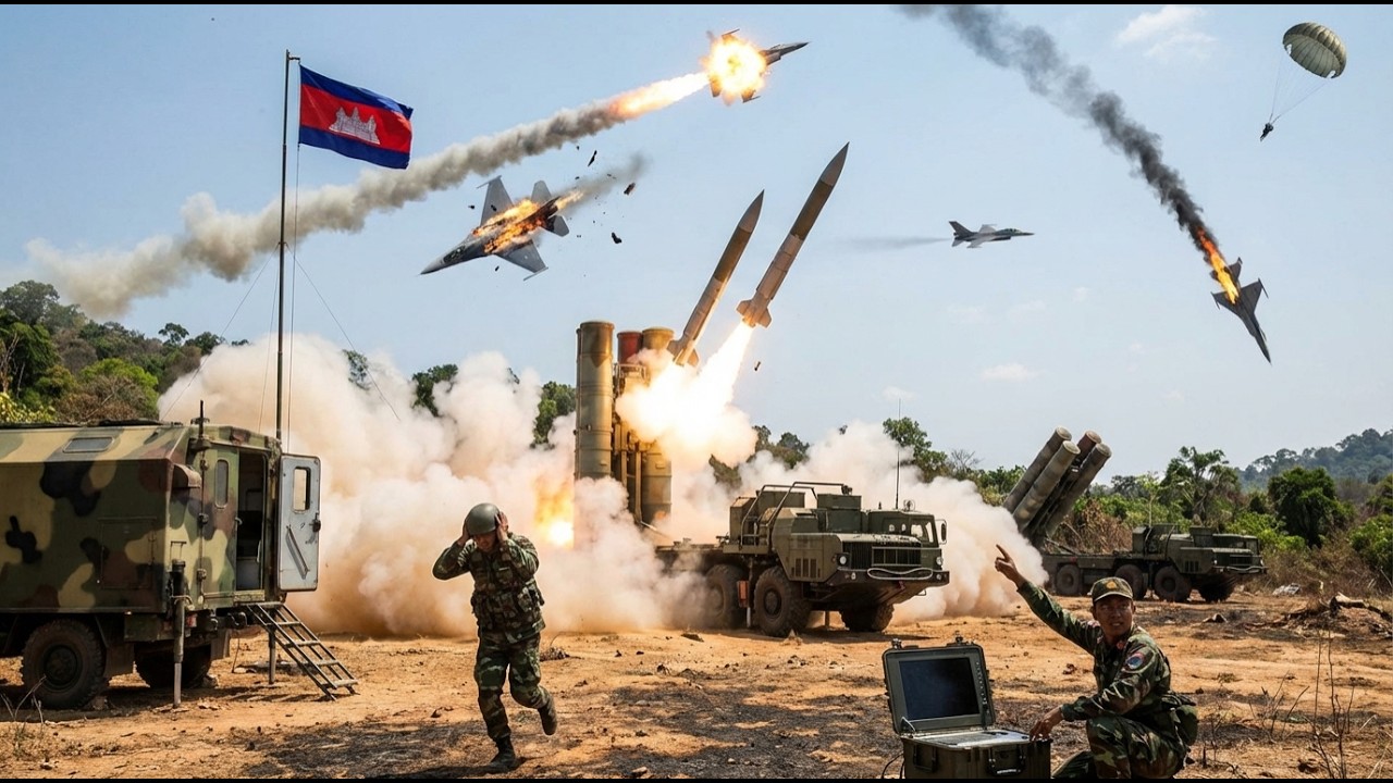 Campuchia Dùng S-400 Bắn Hạ 30 Chiến Đấu Cơ Thái Lan Trong 7 Phút