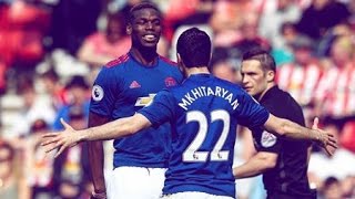 Sunderland vs Manchester United H.Mkhitaryan goal 46' 2017-04-09
