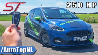 250HP FORD FIESTA ST MK8 REVIEW on AUTOBAHN [NO SPEED LIMIT] by AutoTopNL