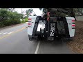 Towing a fuso box truck