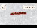 Pekinese Stitch