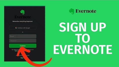 Evernote Sign Up (2023) | How To Create Evernote Account (Full Tutorial)