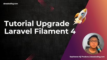 Tutorial Upgrade Laravel Filament 4