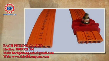 Ray điện an toàn 3P 50A, Cung cấp các loại ray điện cầu trục chất lượng