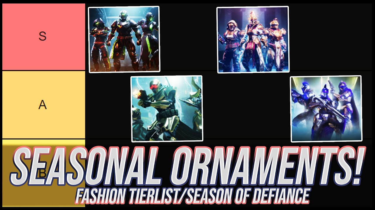 Destiny 2 Rating the Seasonal Ornaments! Lightfall YouTube