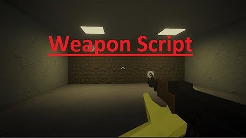 UNITY WEAPON PICKUP - Tech Demo 2