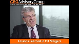 Celebrity Credit Union Mergers & Acquisitions - Lessons Learned Profile