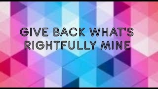 Give Back What is Mine... Spell... Requested... White Magic