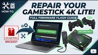 Fix Your Dead Game Stick 4K Lite In 5 Minutes! | How to Flash Firmware on Game Stick 4K Lite screenshot 2