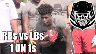 Running Back vs Linebackers The Opening Regionals - Los Angeles Top Plays 2016