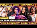 "Gv Sir தான் அத பண்ண போறாருன்னு எனக்கு தெரியாது" 🥺 GV Prakash &amp; Saindhavi - 1ST TIME EVER ❤️ Anvi