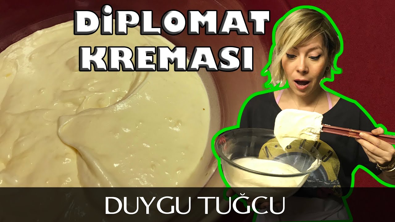 Ready go to ... https://youtu.be/CXtHnePdFtc [ Diplomat KremasÄ± Tarifi | Krema Tarifleri- Chef Duygu Tugcu]