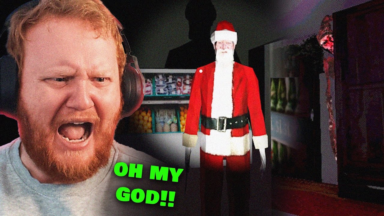 3 *NEW* SCARY CHRISTMAS HORROR GAMES [ONLY WATCH IF YOU'RE ON THE NAUGHTY LIST]
