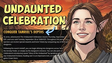 ESO Undaunted Celebration - Everything You NEED to Know!