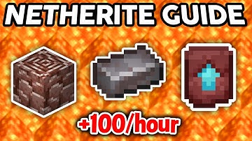 Ultieme Minecraft 1.21 Netherite Mining/Ancient Debris-gids