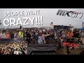 RIOT at MX of Nations!!! Brian Deegan gets Race Truck STUCK in mud!