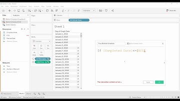 Tableau  Tutorial - How to plot independent date events