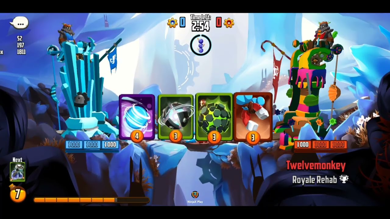 Triple Mana Rush - Badland Brawl Full Fight