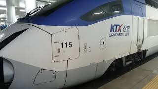 행신행 KTX산천 406호,KTX산천 456호 출발영상
