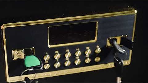 ADIMO 35 Digital Keypad Black Safe Box + How to set a password ？