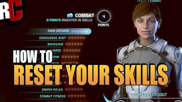Mass Effect Andromeda - How to Re-Spec your Skill Points (Reset your Skills)