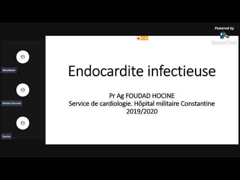 Endocardite infectieuse . Pr foudad .
