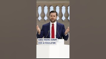Vance warns Europe over A.I. regulation