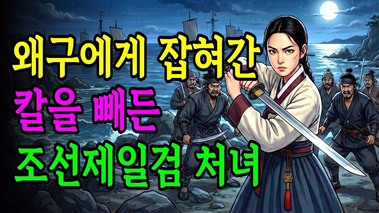 서방님을 구하려고 왜구에게 잡혀간 처녀의 정체는    야담 옛날이야기 오디오북 수면동화 전설 민담
