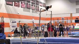 North Texas State Meet- Level 4- Compulsory Bars Routine- 2021