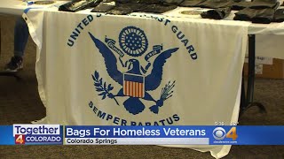 Volunteers Help Homeless Veterans