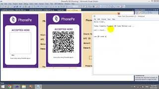 UPI QR Code Generate Phone Pe  Vb.Net + Source Code Available  #sourcecode #Vb.net screenshot 1